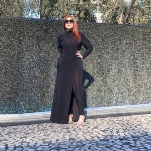 Black 2 piece jumpsuit & skirt